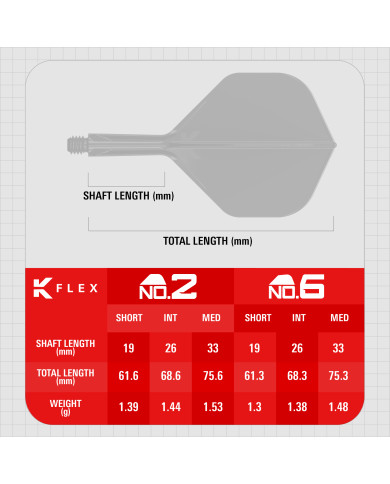 Target Printed Clear K-Flex No2 2026