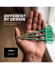 Mission Devon Petersen R2.5 Darts Steel Tip - 95% Tungsten