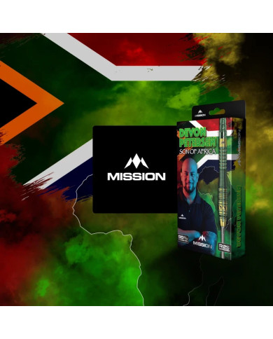 Mission Devon Petersen R2.5 Darts Steel Tip - 95% Tungsten