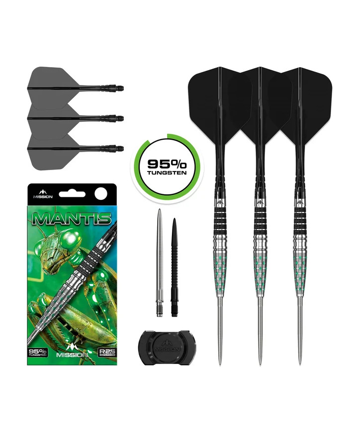 Mission Mantis R2.5 Darts Steel Tip - 95% Tungsten