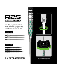 Mission Mantis R2.5 Darts Steel Tip - 95% Tungsten
