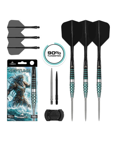Mission Neptune R2.5 Darts Steel Tip - 90% Tungsten