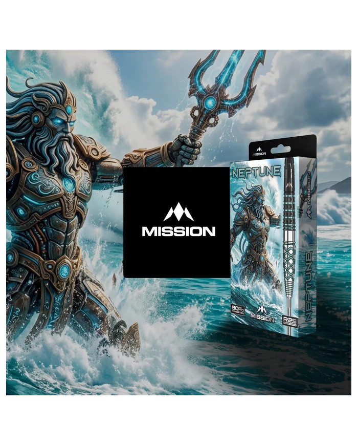Mission Neptune R2.5 Darts Steel Tip - 90% Tungsten