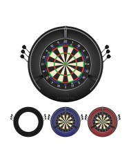 Mission Dartboard Surround Logo - Built in Dart Holder