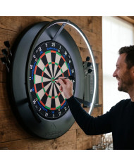 Mission Dartboard Surround Logo - Built in Dart Holder