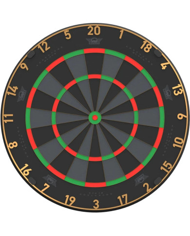 Bulls Advantage Dartboard - Professional - Black