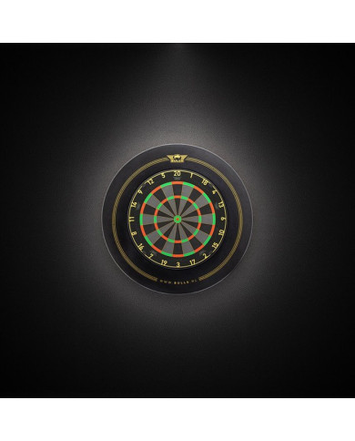 Bulls Advantage Dartboard - Professional - Black