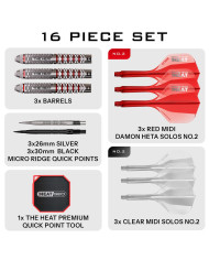 Harrows Damon Heta GEO 90% Tungsten Darts