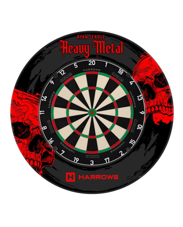 Harrows Ryan Searle Heavy Metal Dartboard Surround