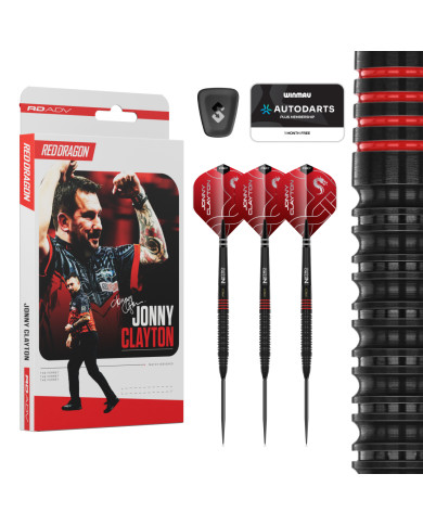 Red Dragon Jonny Clayton ADV 90% Tungsten SP Darts
