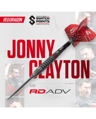 Red Dragon Jonny Clayton ADV 90% Tungsten SP Darts