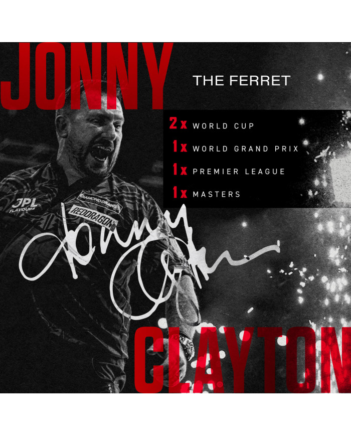 Red Dragon Jonny Clayton ADV 90% Tungsten SP Darts