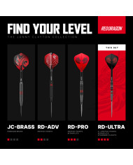 Red Dragon Jonny Clayton Ultra 90% Tungsten SP Darts 22g