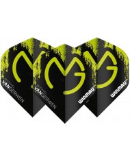 Winmau Mega Standard MvG Green & Black