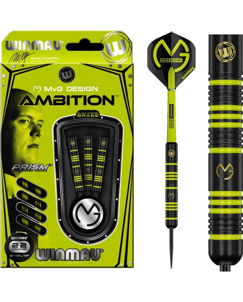 Winmau MvG Design Ambition Brass