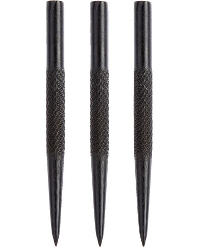Winmau Knurled Points Black 32mm