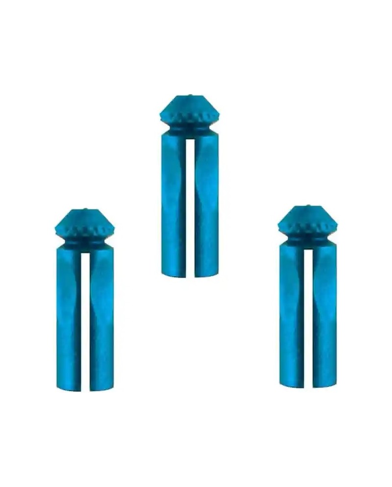 Target Anodised Aluminium Flight Protectors - Blue