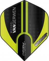 Winmau Prism Alpha MvG Flights - Green & Black Lines