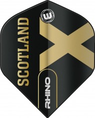 Winmau Rhino Black & Gold Country Flights - Scotland