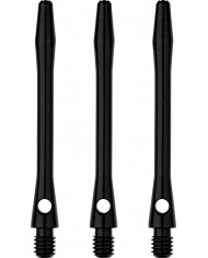 Winmau Anodised Aluminium Shafts - Black