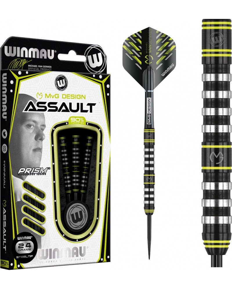 Winmau MvG Michael Van Gerwen Assault Darts