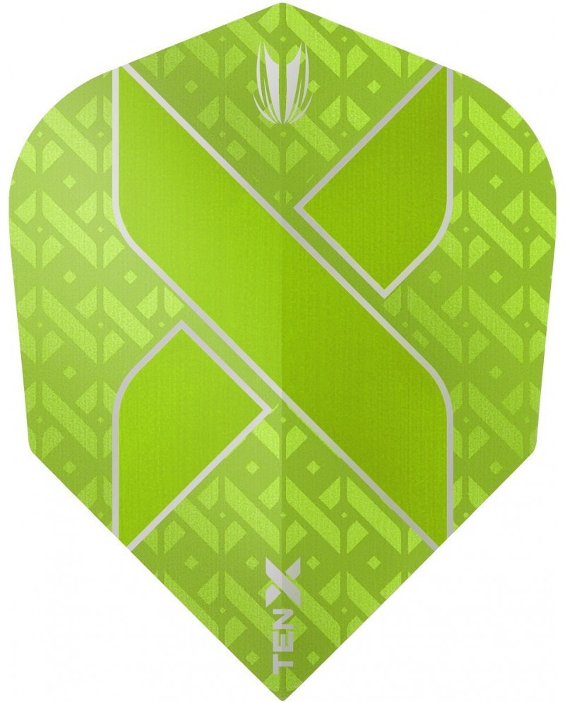 Target TEN-X Flights Lime Green