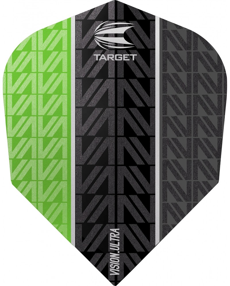 Target Vision Vapor 8 Flights - No6 - Black/Green