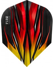 Harrows Fire Standard Flights Red & Yellow