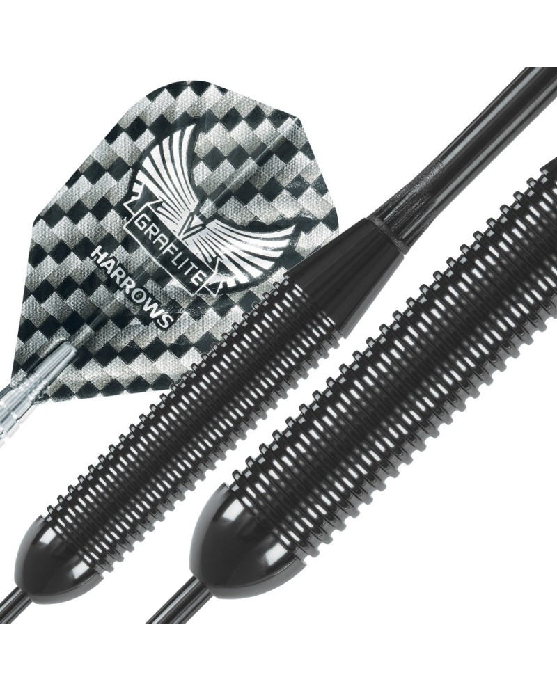 Harrows Black Arrow Ringed Brass Darts
