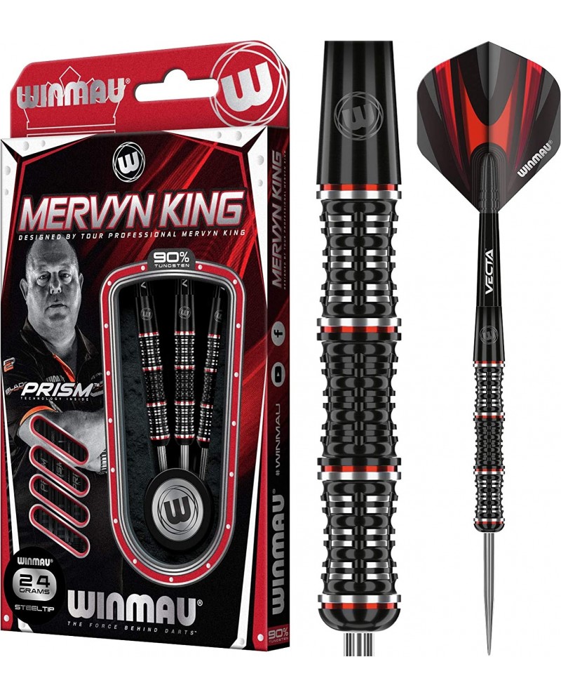 Winmau Mervin King Onyx Grip
