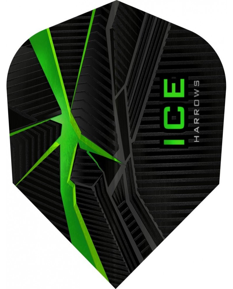 Harrows Ice Recut Flights - Green
