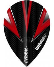 Winmau Prism Alpha Flights Pear - Red