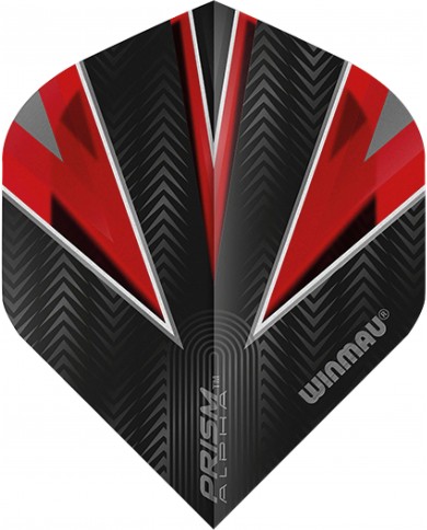 Winmau Prism Alpha Flights Standard - Red