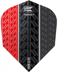 Target Vision Vapor 8 Flights - No6 - Black/Red