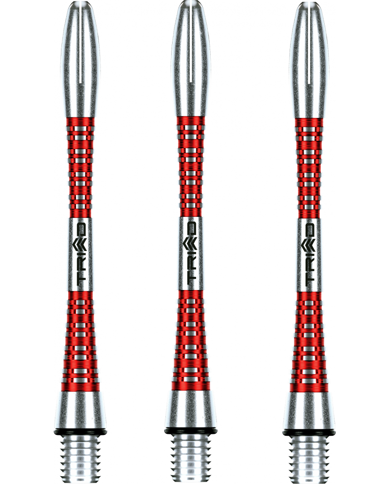 Winmau Triad Aluminium Stems Red