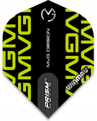 Winmau Prism Delta MVG Design Flights - Black/Green