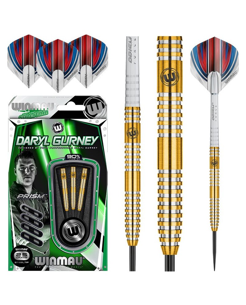 Winmau Daryl Gurney Gold - Superchin