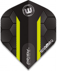 Winmau Prism Alpha Hexagon Flights - Black & Green