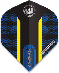 Winmau Prism Alpha Hexagon Flights - Blue & Yellow
