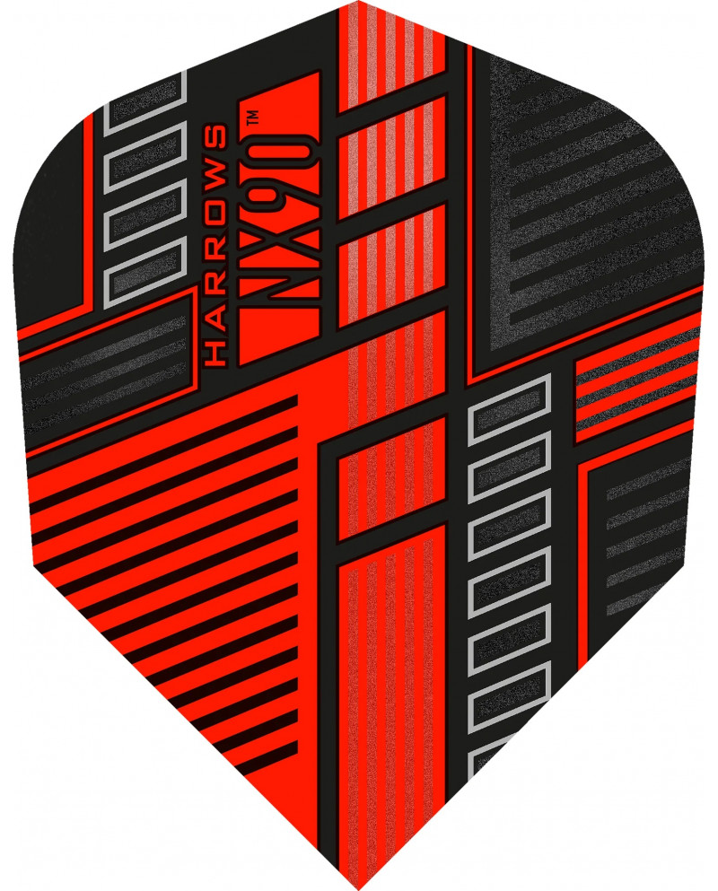 Harrows Prime NX-90 Flights No6 Red