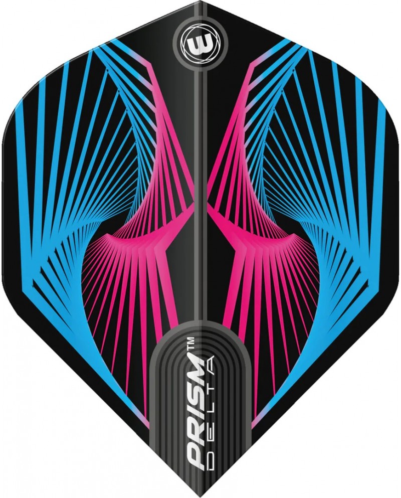 Winmau Prism Delta Flights - Blue/Pink
