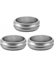 Mission F-Lock Rings Silver