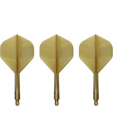 Condor AXE Metallic Dart Flights Standard Gold