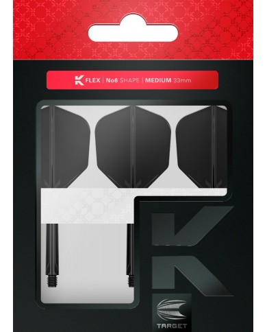Target K-Flex Dart Flight System No6 - Black