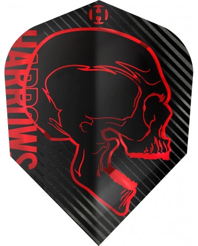 Harrows Prime Rage No6 Flights Red