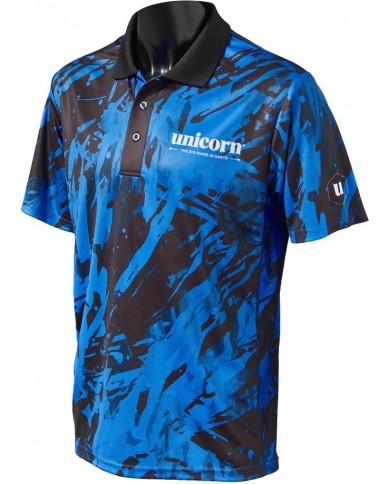 Unicorn Pro Tech Camo Dart Shirt Blue