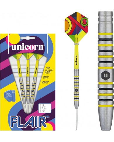 Unicorn Flair 4 80% Tungsten Darts - 23g