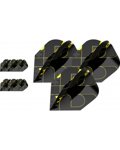 Target 3 Sets Pro Ultra Bolide Void No6 Flight