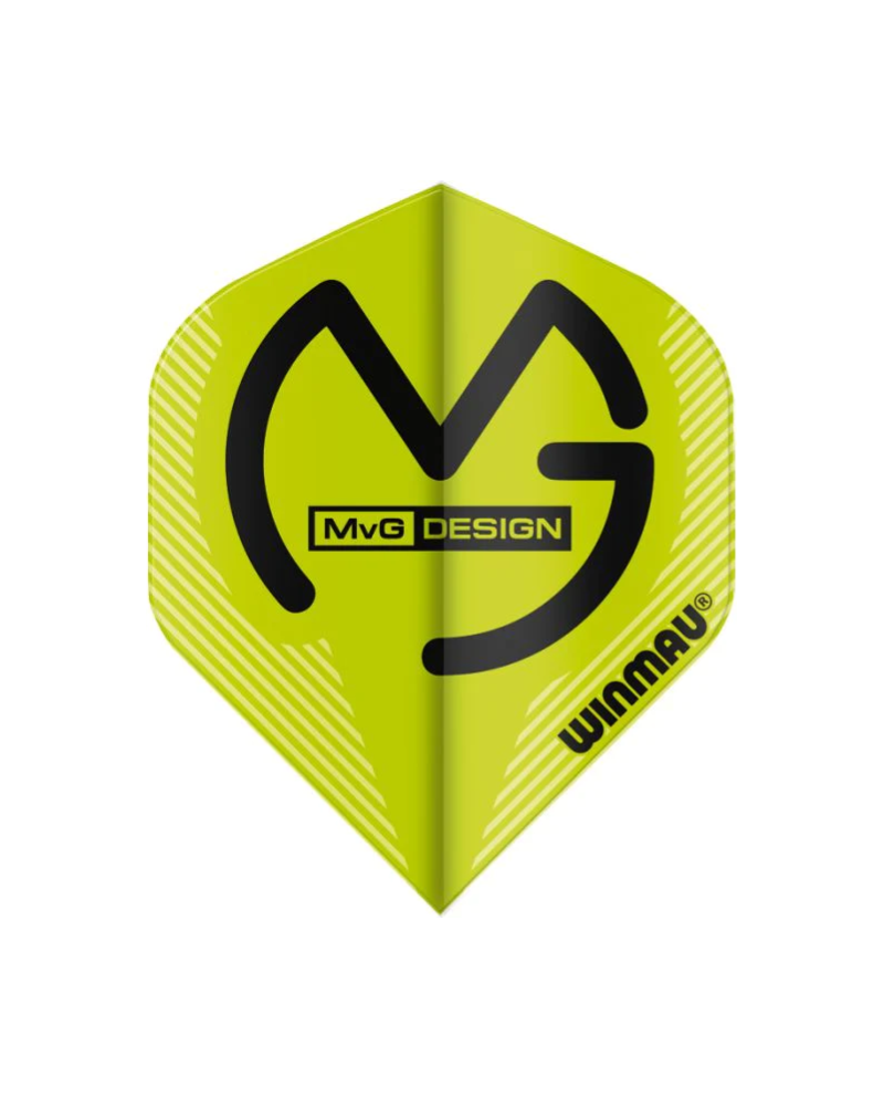 Winmau Mega Standard MvG Green & Black