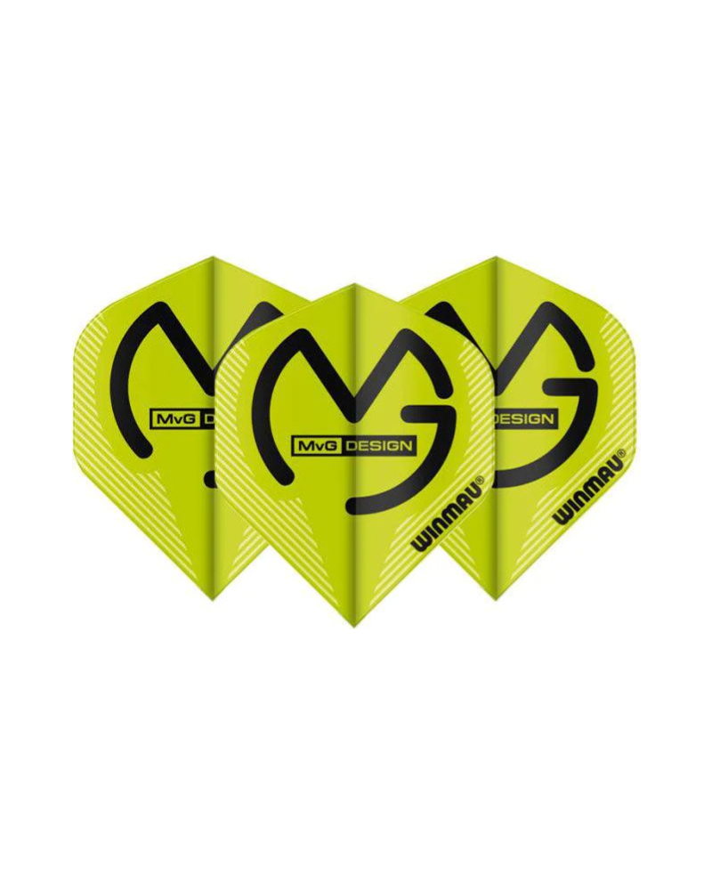 Winmau Mega Standard MvG Green & Black